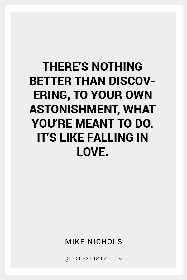 True Love quote by Mike Nichols