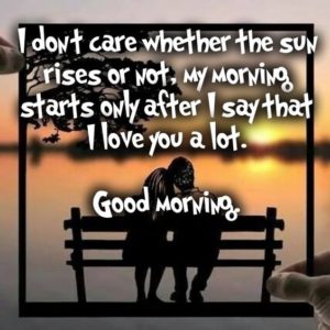 Good Morning to My Love
