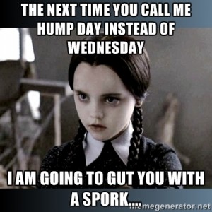 Wednesday Hump Day Meme