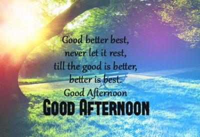 Best Good Afternoon Images