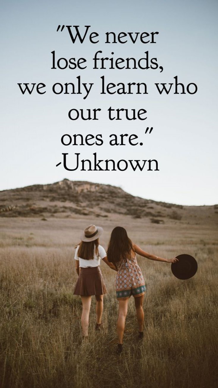 Collection : 59 True Friendship Quotes - Best Friends Forever Quotes