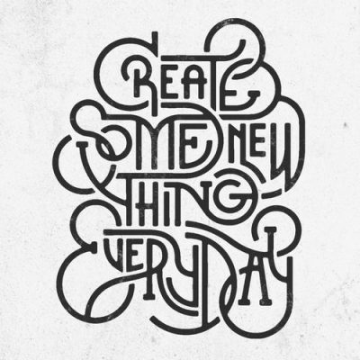 Create Something New Everyday