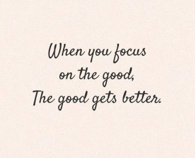 Focus On The Positive Images