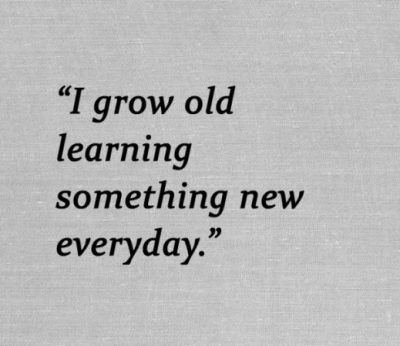 Learn Something New Everyday