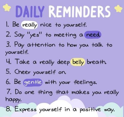 Collection : 100 Positive Daily Reminders to Brighten Your Day ...