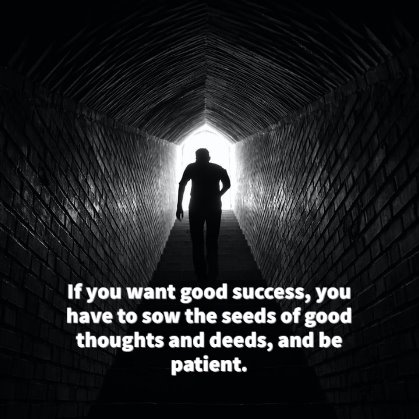 Inspirational quotes about success and positive thoughts