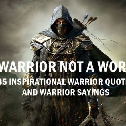 Collection : 35 Inspirational Warrior Quotes And Warrior Sayings ...