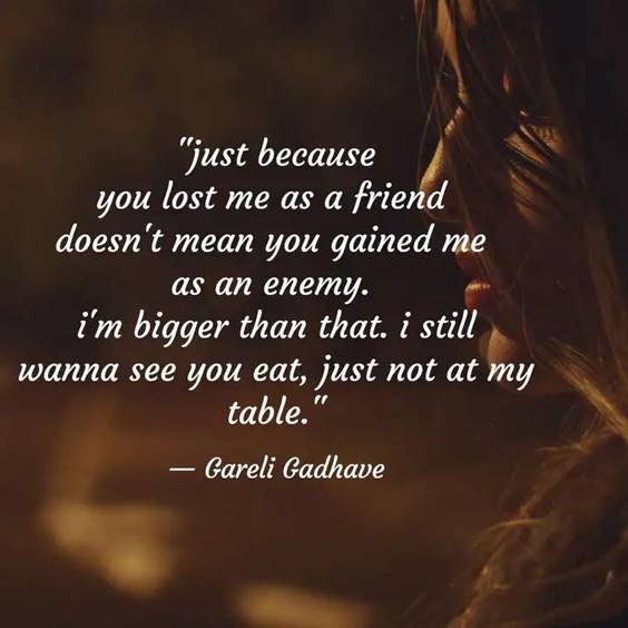 Collection : 30 Best Friendship Hurt Quotes - A True Friend's Silence