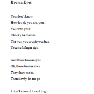 Collection : +27 Brown Eyes Quotes 2 and Sayings with Images