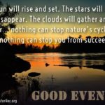 Evening Quotes and Sayings with Images