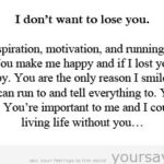 Best I Don't Want To Lose You Quotes image