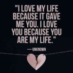 Best I Love My Life Quotes image