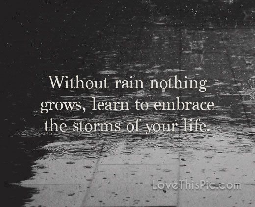 Best Inspirational Rain Quotes image
