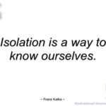 Isolation Quotes