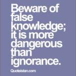 Best Knowledge And Ignorance Quotes image