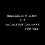 Best Knowledge And Ignorance Quotes image