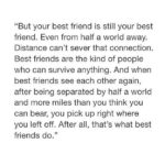 Best Long Distance Friendship Quotes image
