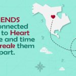 Best Long Distance Friendship Quotes image