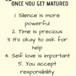 Maturity Quotes 2 and Sayings with Images