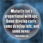 Best Maturity Quotes 2 image