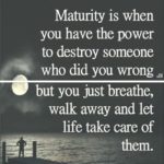 Maturity Quotes 3 and Sayings with Images