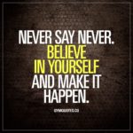 Best Never Say Never Quotes image