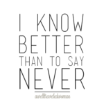 Best Never Say Never Quotes 2 image