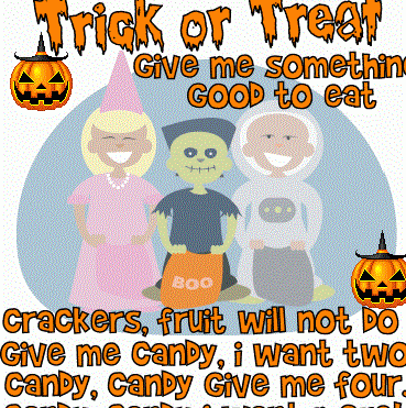 Collection +27 Trick Or Treat Quotes and Sayings with Images