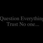 Best Trust No One Quotes image