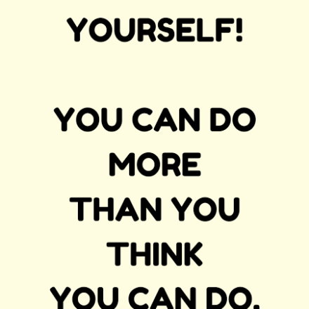 Collection : +27 You Can Do It Quotes and Sayings with Images