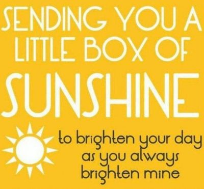 Good Morning Sunshine Sayings