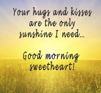 Good Morning Sunshine Quotes For Her