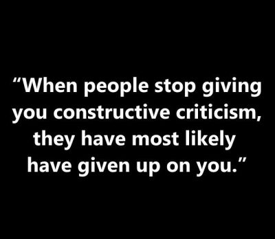 Collection : Top 80 Constructive Criticism Quotes To Deal With Haters ...