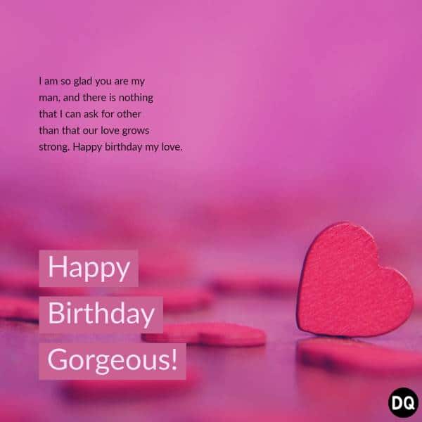 Super Romantic Birthday Wishes For Him | Happy birthday wishes for him, Birthday wishes for lover, Birthday wish for husband