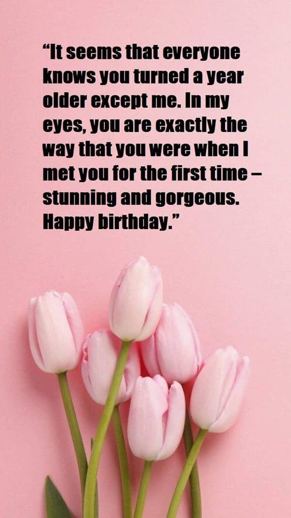 romantic birthday card happy birthday messages for her