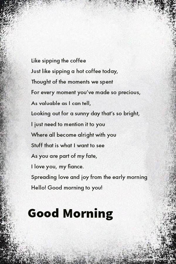 Beautiful Good Morning Love Poems for Her and Him