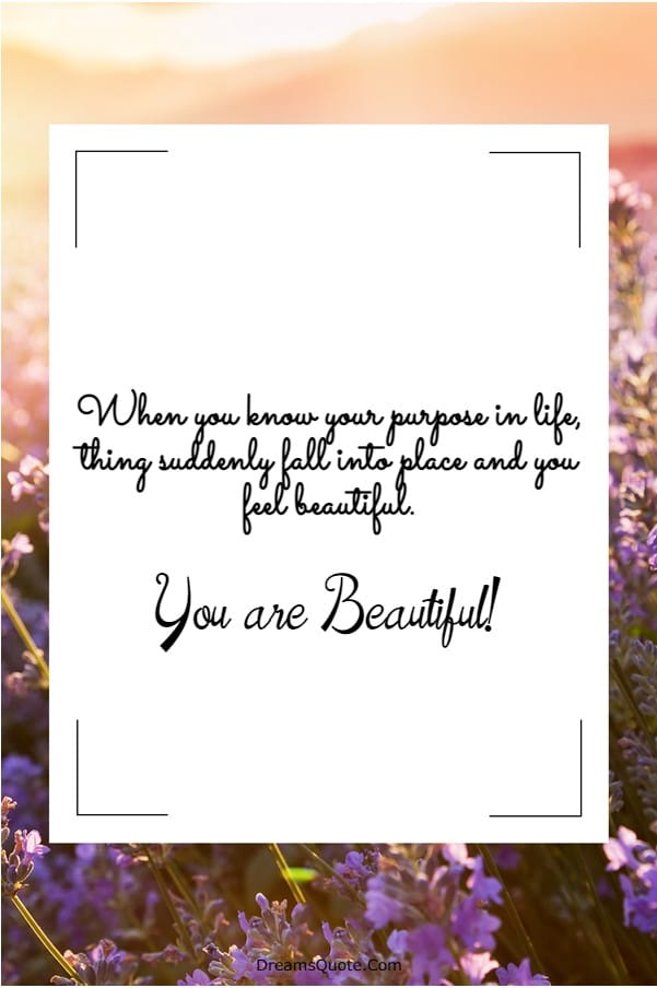 110 You are Beautiful Quotes on Life | beautiful face quotes, pretty quotes, beautiful life quotes