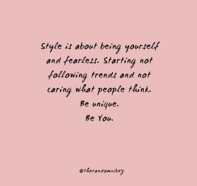 Collection : 24 Trendsetter Quotes To Inspire You To Be Yourself ...