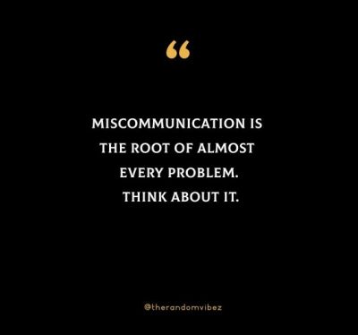 Collection : 60 Miscommunication Quotes To Avoid Misunderstanding ...