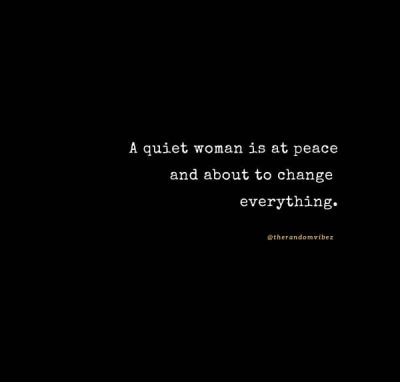 Quotes About Woman's Silence