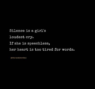 Famous Woman Silence Quotes