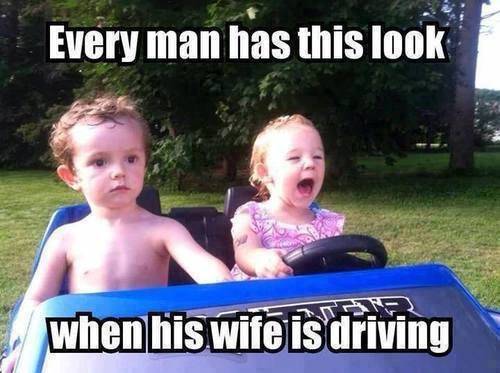 45 Wife Memes That Perfectly Sum Up Married Your good husband meme - Every guy develops this pained expression whenever his wife is driving and you discover her hidden stash.