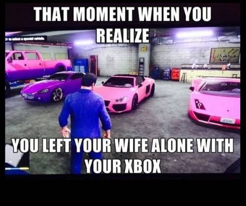 45 Wife Memes That Perfectly Sum Up Married Your Your Wife Amazing Wife Meme - That incident is particularly embarassing, since at that moment you realised you left your wife alone herself with the Xbox. Thinking things over, I decided to start a quarrel with my wife.
