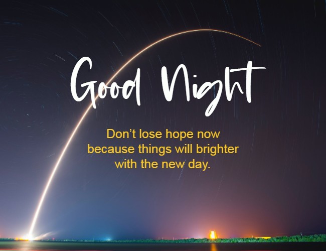 inspirational good night messages